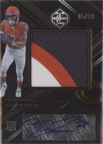2022 Panini Limited Velus Jones Jr. #168