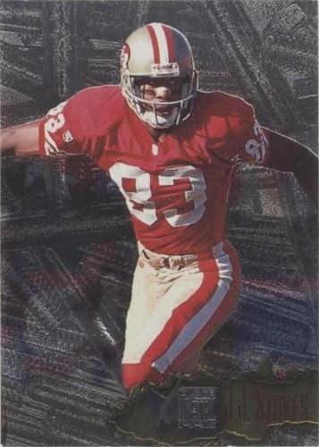 1996 Fleer Metal J.J. Stokes #110