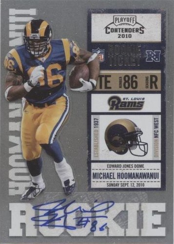 2010 Playoff Contenders Michael Hoomanawanui #171