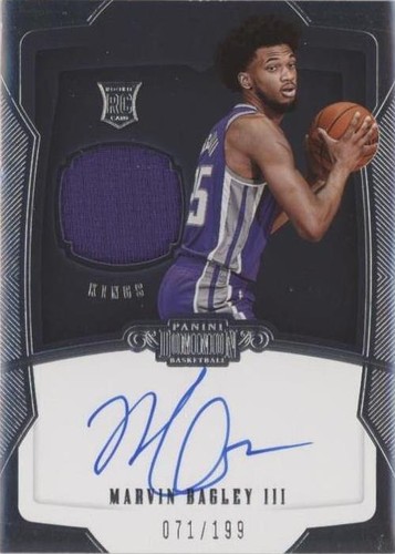 2018-19 Panini Dominion - Marvin Bagley III #174