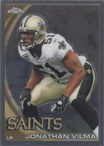 2010 Topps Chrome Jonathan Vilma #C146