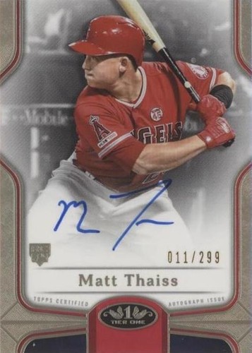 2020 Topps Tier One - Matt Thaiss #BOA-MT