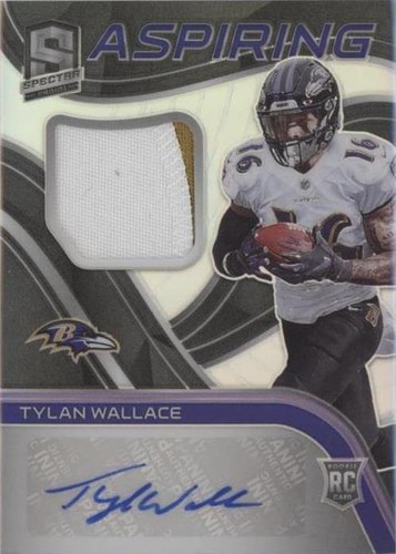 2021 Panini Spectra Tylan Wallace #APA-TW