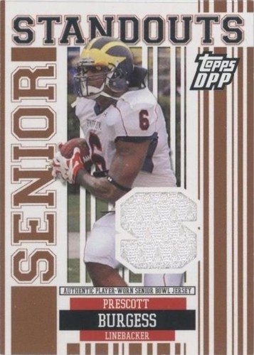 2007 Topps Draft Picks and Prospects (DPP) Prescott Burgess #SS-PB