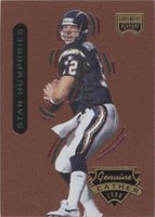 1996 Playoff Contenders Leather Stan Humphries #75