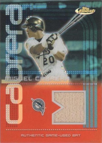 2004 Topps Finest - Miguel Cabrera #FR-MC