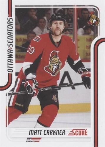 2011-12 Score - Matt Carkner #333