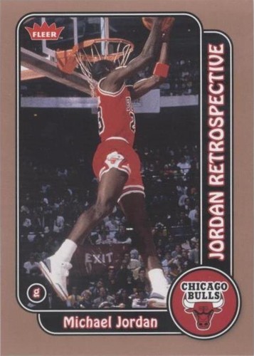 2008-09 Fleer - Michael Jordan #MJ-10