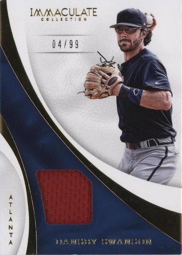 2017 Panini Immaculate Collection - Dansby Swanson #S-DS