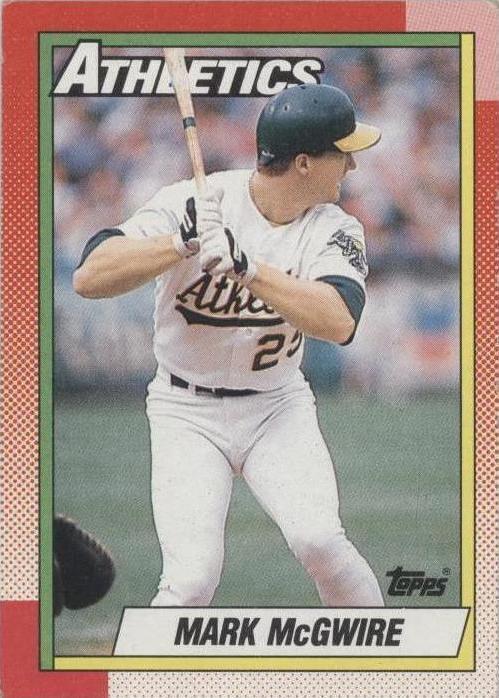 1990 Topps - Mark McGwire #690