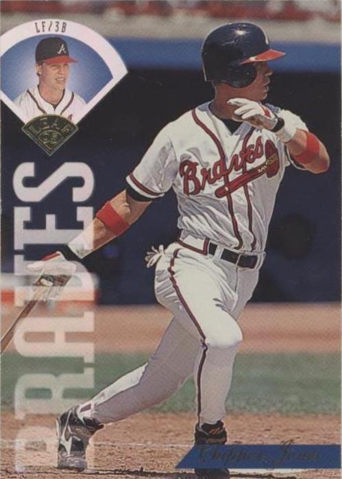 1995 Leaf - Chipper Jones #369