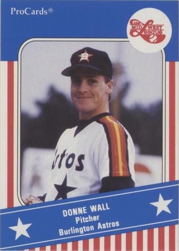 1991 ProCards Midwest League All Star Game - Donne Wall #MWL 19