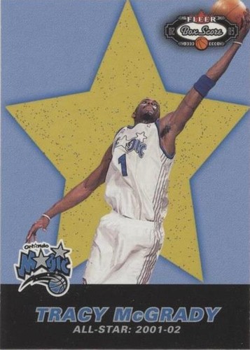 2002-03 Fleer Box Score - Tracy McGrady #207