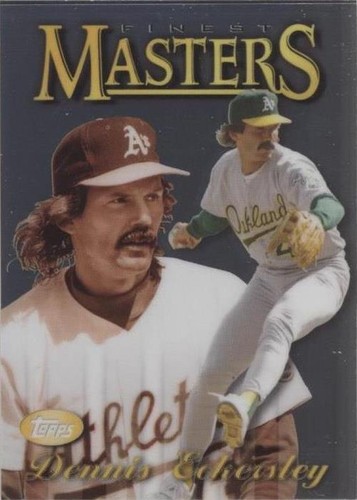 2021 Topps Finest - Dennis Eckersley #97FM-DE