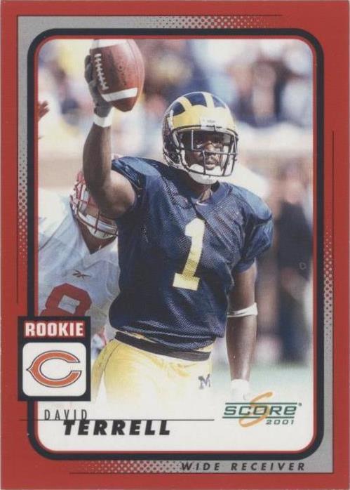 2001 Score David Terrell #295