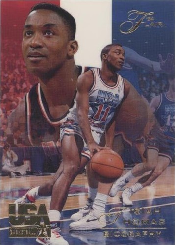 1994 Flair USA Basketball - Isiah Thomas #100
