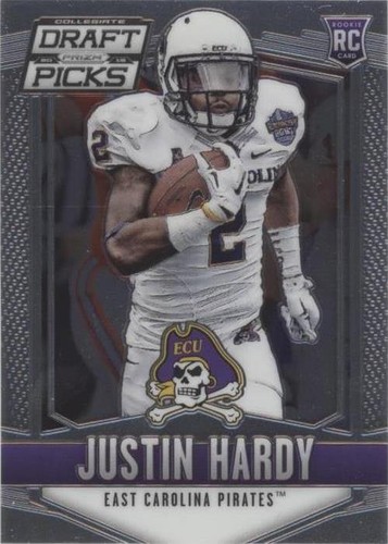 2015 Panini Prizm Collegiate Draft Picks Justin Hardy #127
