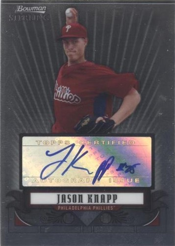2008 Bowman Sterling - Jason Knapp #BSP-JK