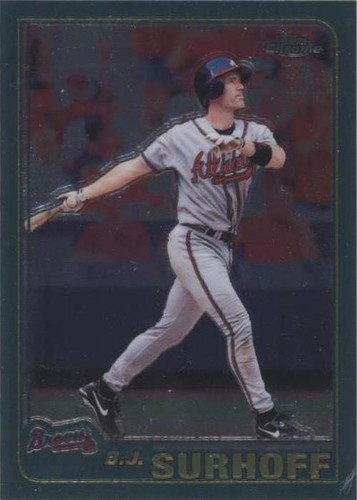 2001 Topps Chrome - B.J. Surhoff #148