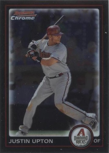 2010 Bowman Chrome - Justin Upton #30
