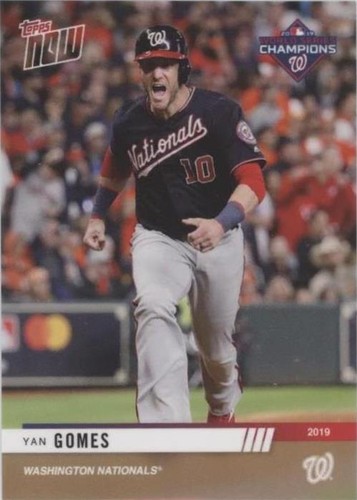 2019 Topps Now - Yan Gomes #WSC-11
