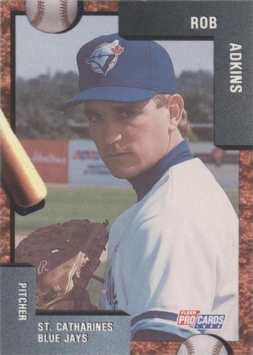 1992 Fleer ProCards Minor League - Rob Adkins #3376