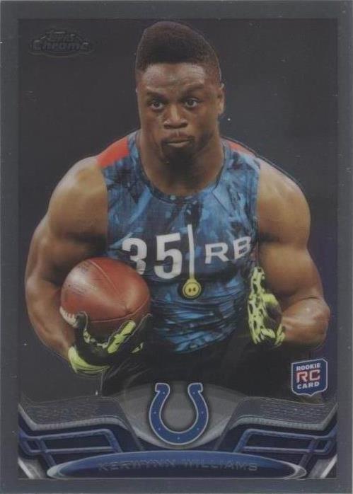 2013 Topps Chrome Kerwynn Williams #99