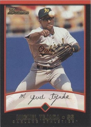 2001 Bowman - Miguel Tejada #49