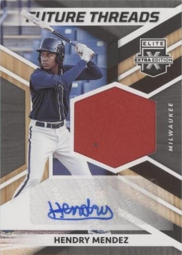 2022 Panini Elite Extra Edition - Hendry Mendez #FTS-HM