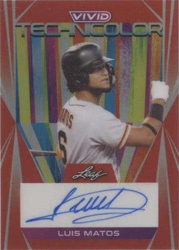 2022 Leaf Vivid - Luis Matos #T-LM2