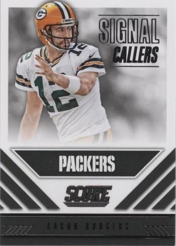 2016 Score Aaron Rodgers #9