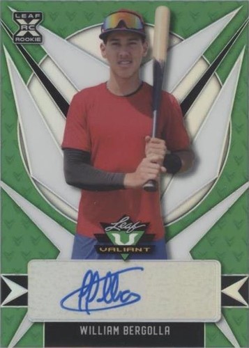2021 Leaf Valiant - William Bergolla #BA-WB2
