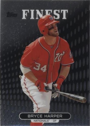 2013 Topps Finest - Bryce Harper #100