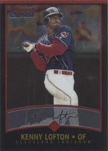 2001 Bowman Chrome - Kenny Lofton #4