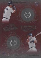 2002 Playoff Absolute Memorabilia - Bobby Higginson Shane Halter #TT-12