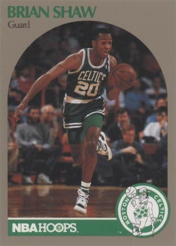 1990-91 NBA Hoops 100 Superstars - Brian Shaw #9