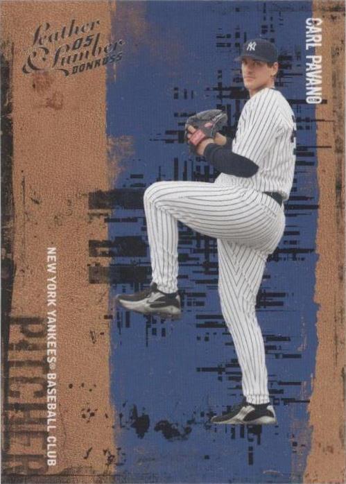 2005 Donruss Leather & Lumber - Carl Pavano #22