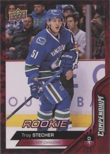 2016-17 Upper Deck Compendium - Troy Stecher #878