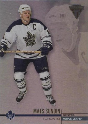 2001-02 Pacific Private Stock Titanium - Mats Sundin #132