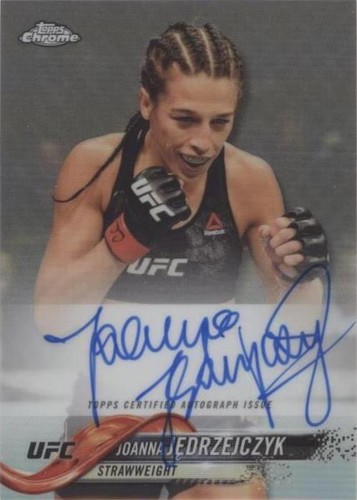 2015 Topps UFC Champions Fighter Auto Joanna Jedrzejczyk #FA