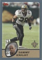 2003 Topps Sammy Knight #23