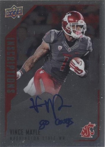 2015 Upper Deck Inscriptions Vince Mayle #VM