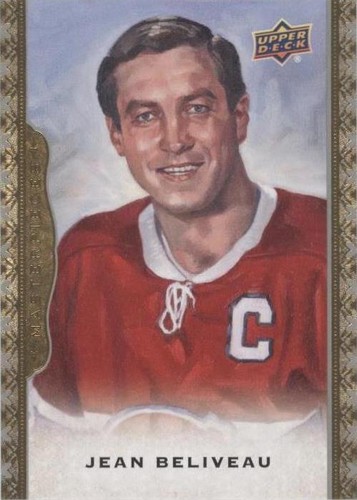 2014-15 Upper Deck Masterpieces - Jean Beliveau #146