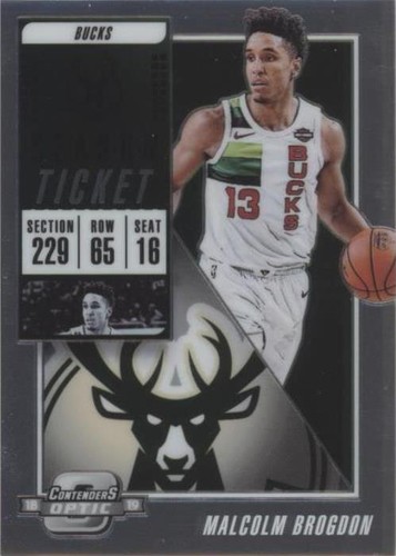 2018-19 Panini Contenders Optic - Malcolm Brogdon #22