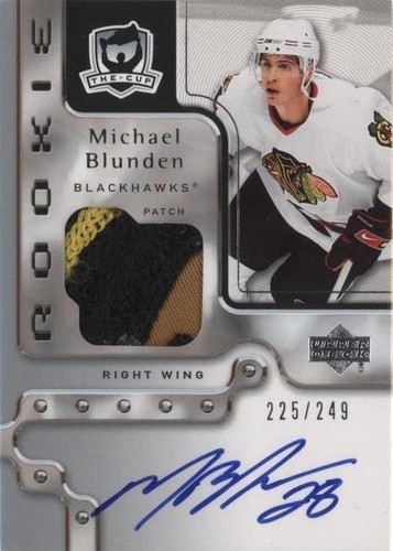 JACK JOHNSON 2枚セット 07-08 UPPER DECK THE CUP Jack Johnson 2 COLOR PATCH AUTO 224