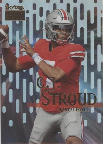 2022 Skybox Metal Universe Champions C. J. Stroud #S-22