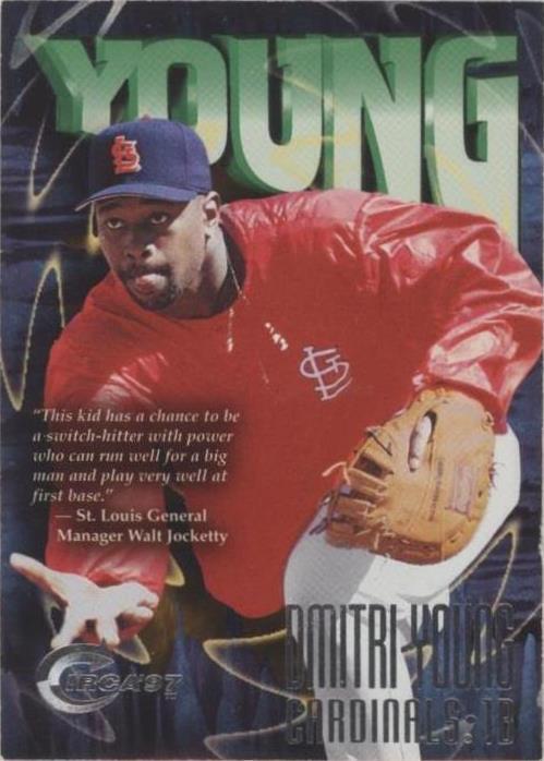 1997 Skybox Circa - Dmitri Young #114