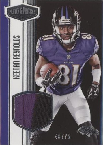2016 Panini Plates & Patches Keenan Reynolds #RM-KR