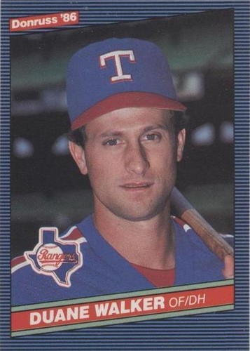 1986 Donruss - Duane Walker #500