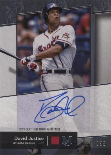 2024 Topps Museum Collection - David Justice #AA-DJ